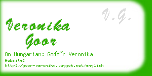 veronika goor business card